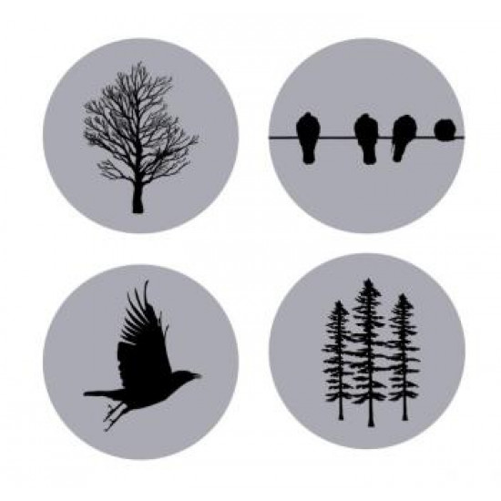 Collection grise- gros badges image